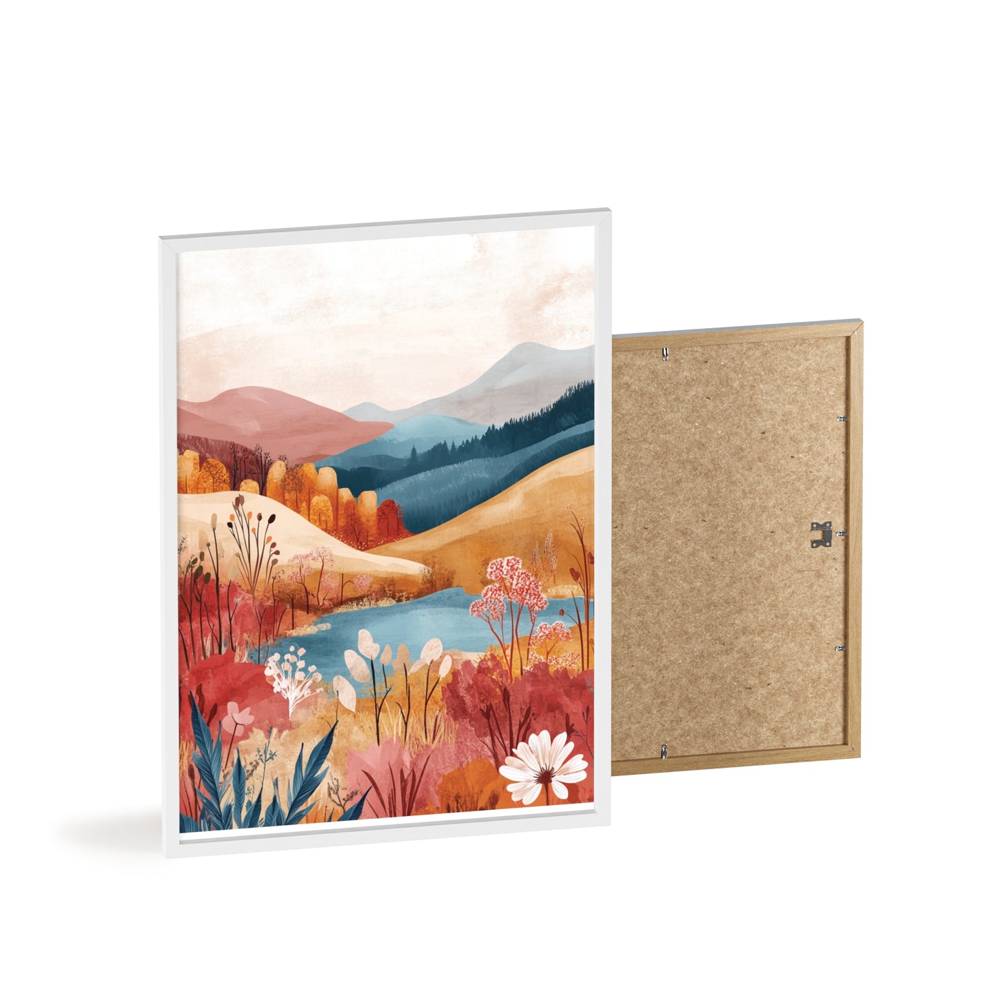 Traumlandschaft in gemütlichen Farben