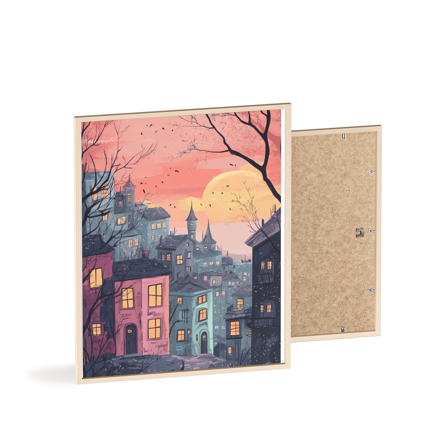 Nachtstimmung über der Stadt