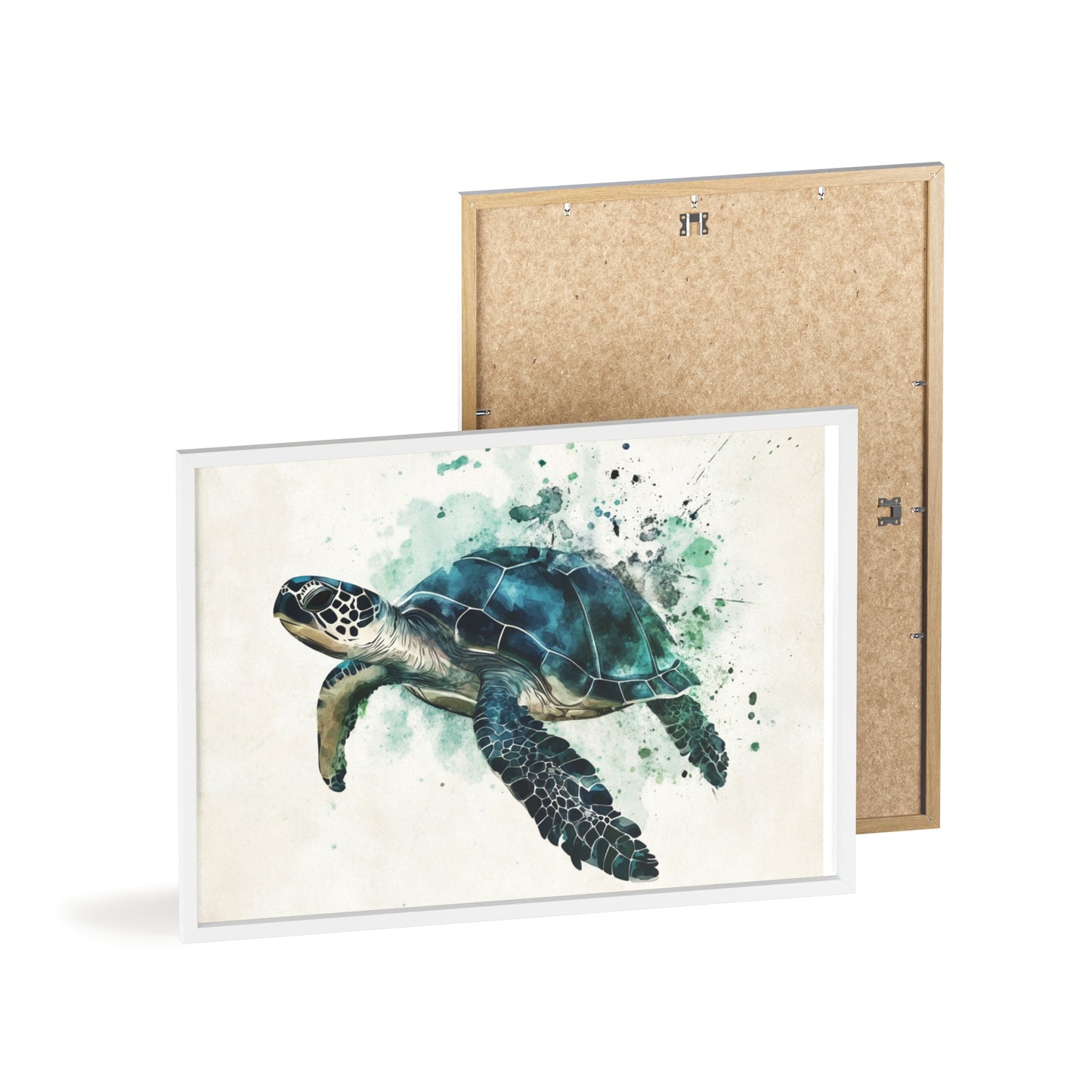 Schildkröte im Wasserfarbenstil