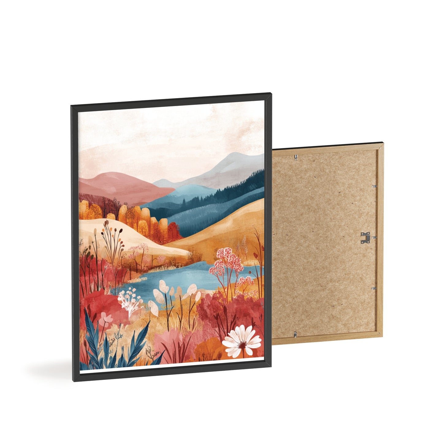 Traumlandschaft in gemütlichen Farben