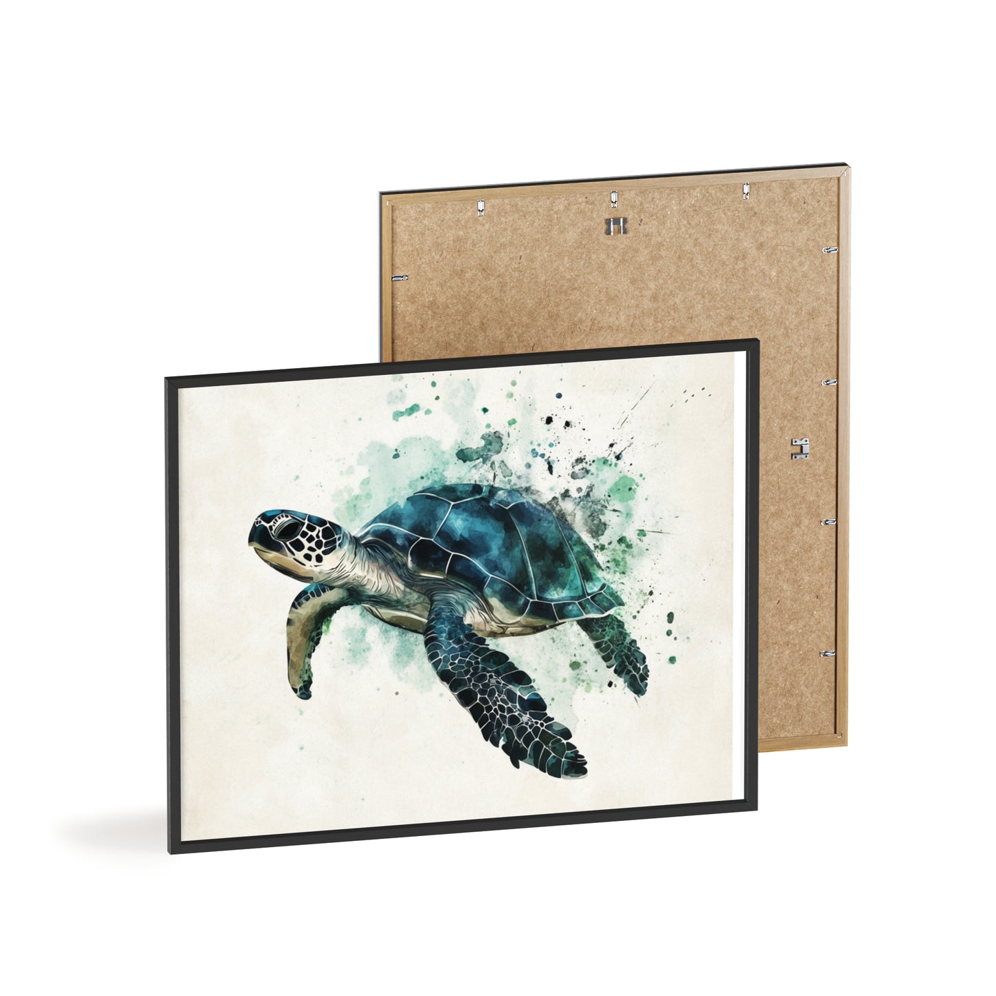 Schildkröte im Wasserfarbenstil