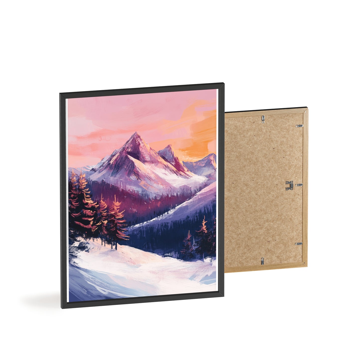 Berglandschaft in gemütlichen Farben