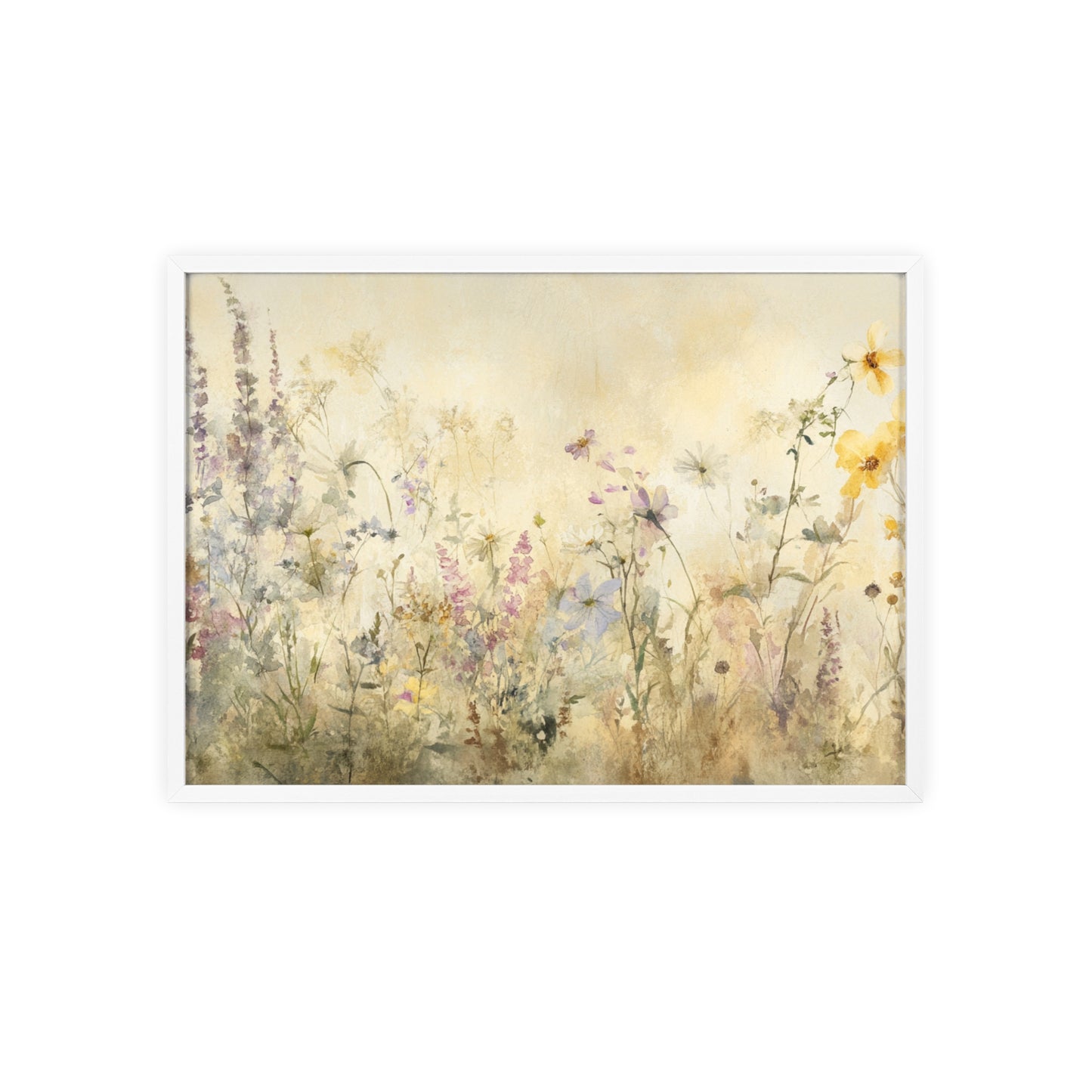 Wildblumen im Wasserfarbenstil