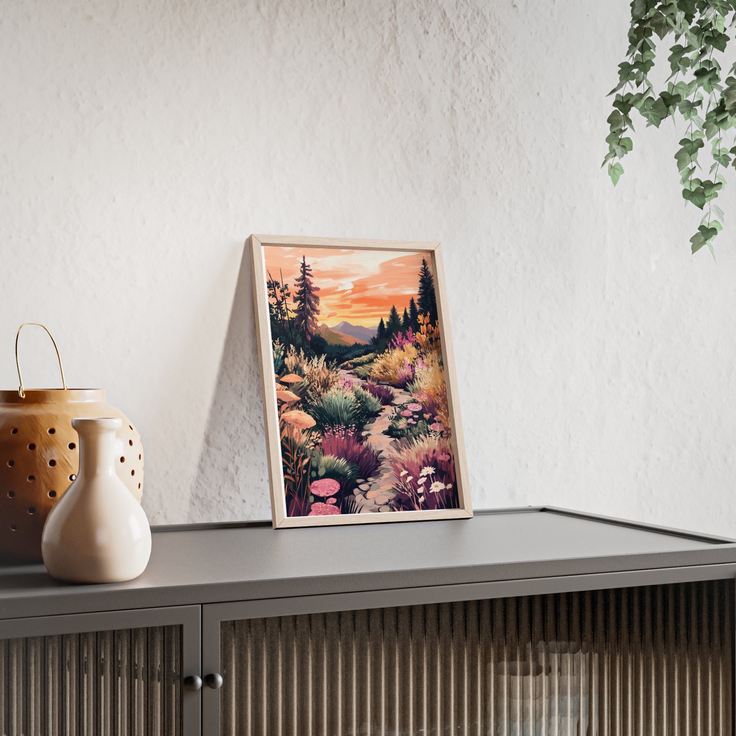 Fantsasielandschaft in traumhaften Farben