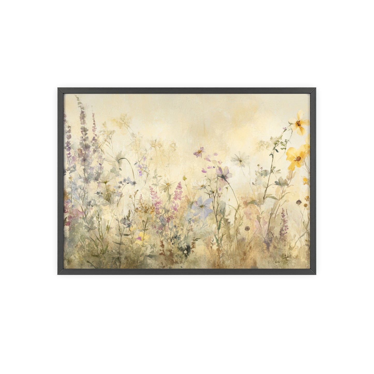 Wildblumen im Wasserfarbenstil