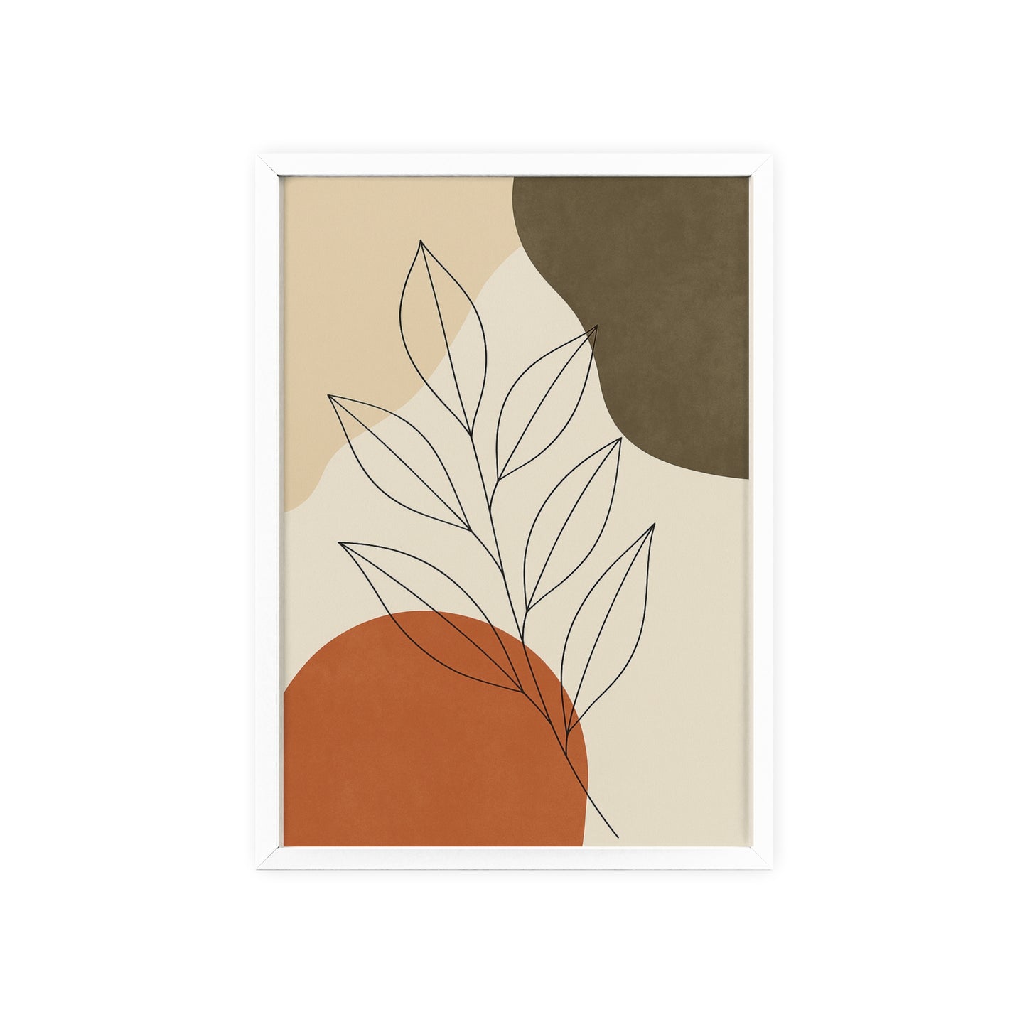 Abstraktes Blätterdesign