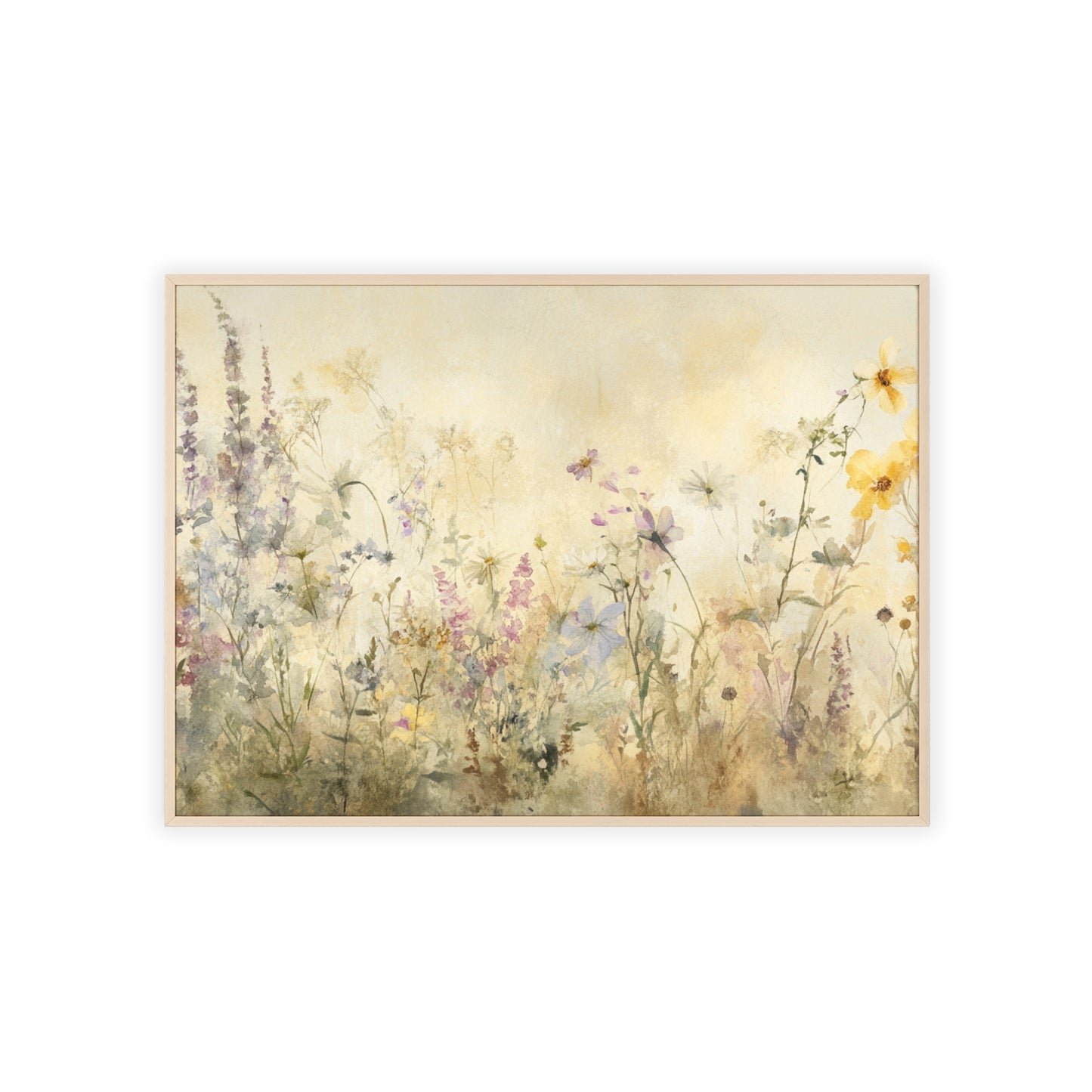 Wildblumen im Wasserfarbenstil