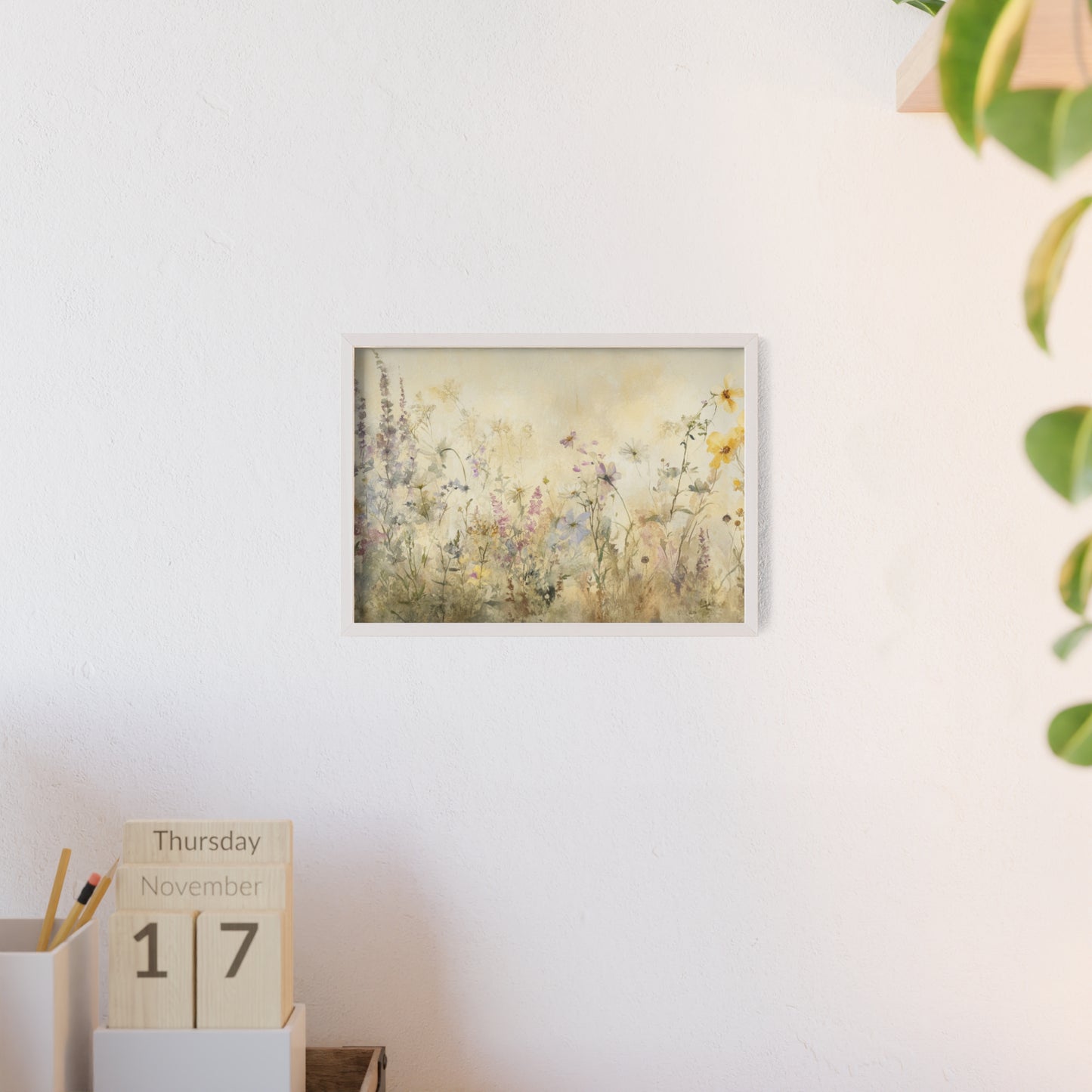 Wildblumen im Wasserfarbenstil