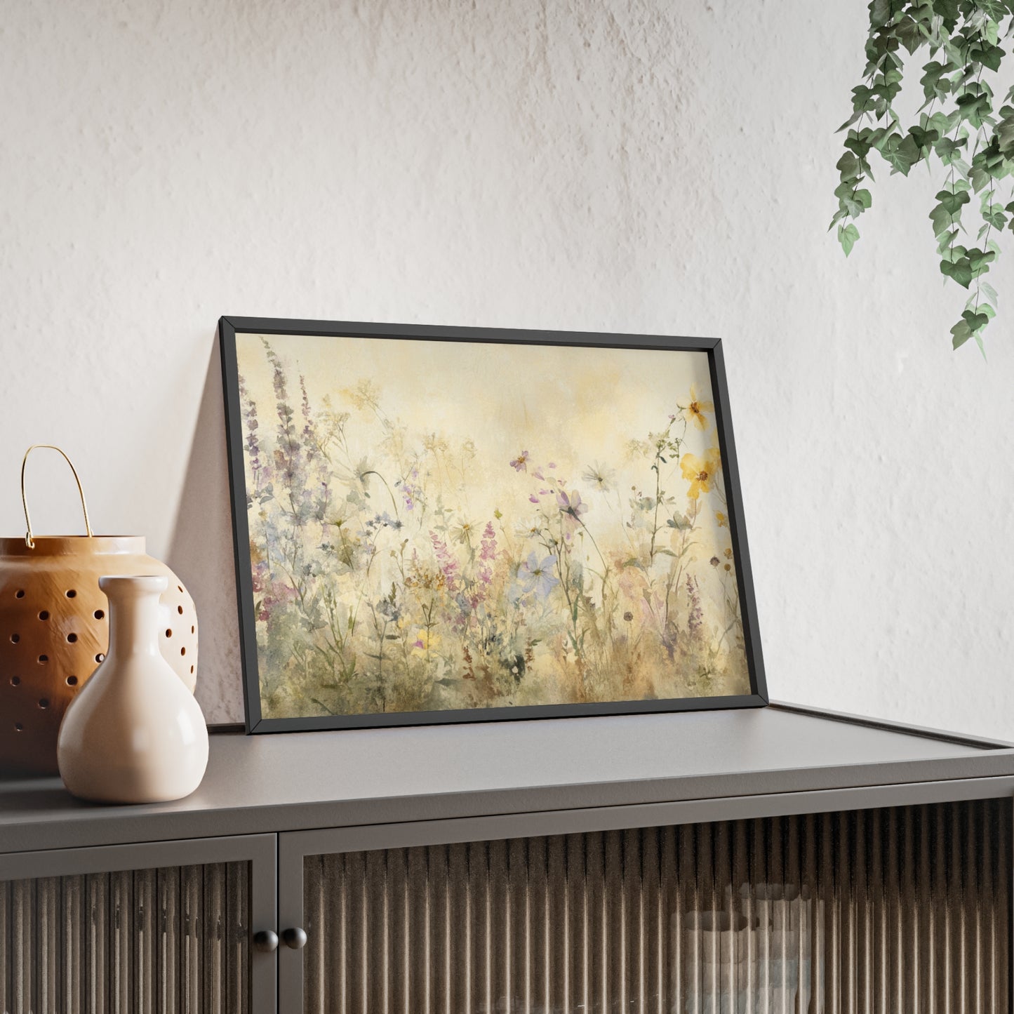 Wildblumen im Wasserfarbenstil