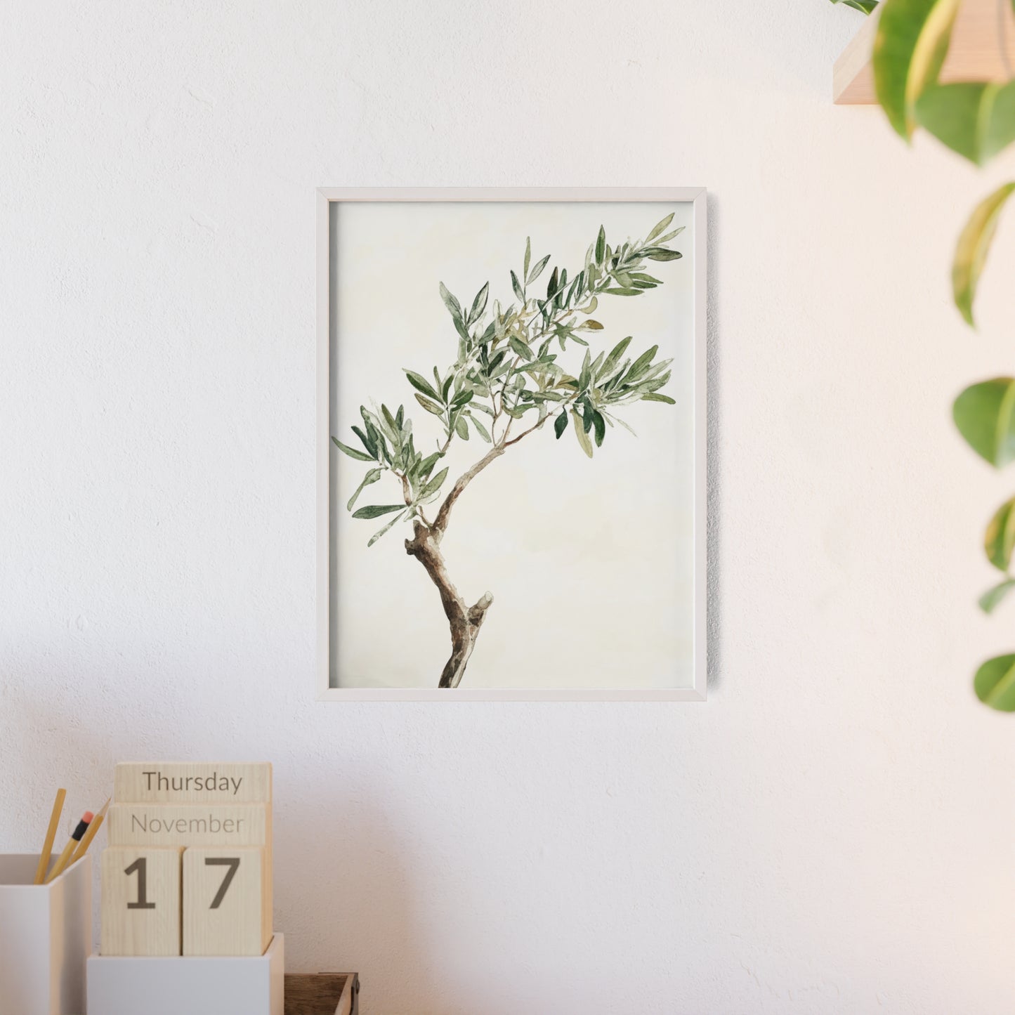 Schlichter Olivenzweig