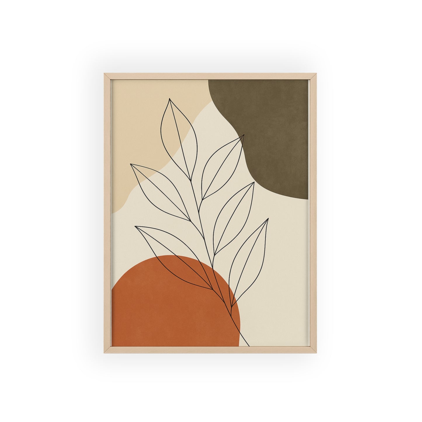 Abstraktes Blätterdesign