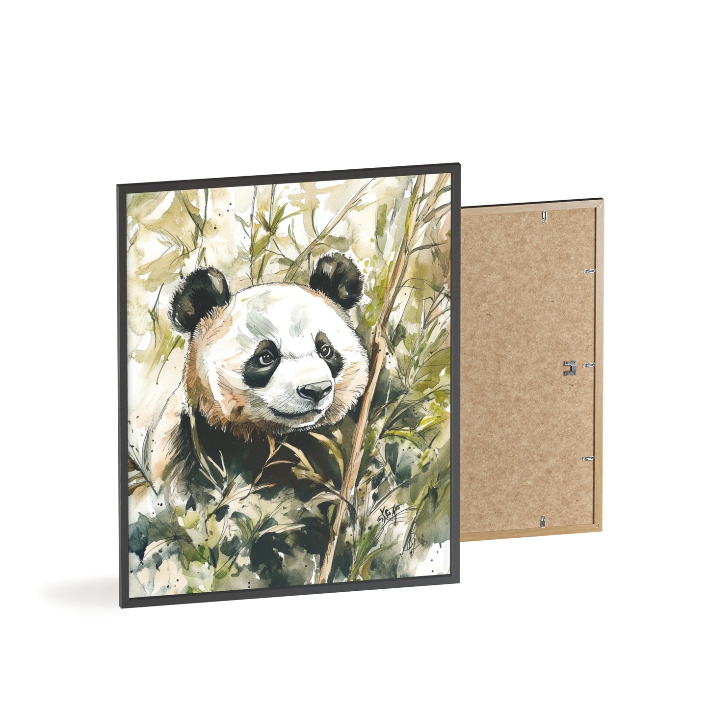 Panda im Wasserfarbenstil