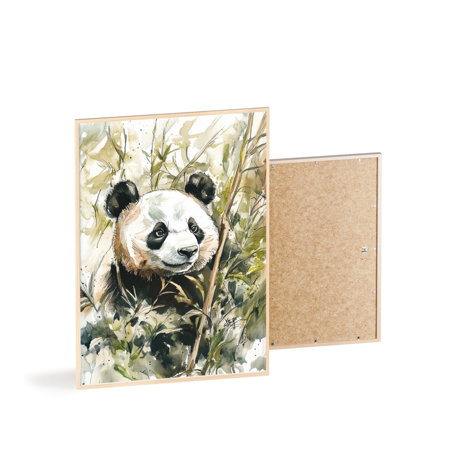 Panda im Wasserfarbenstil