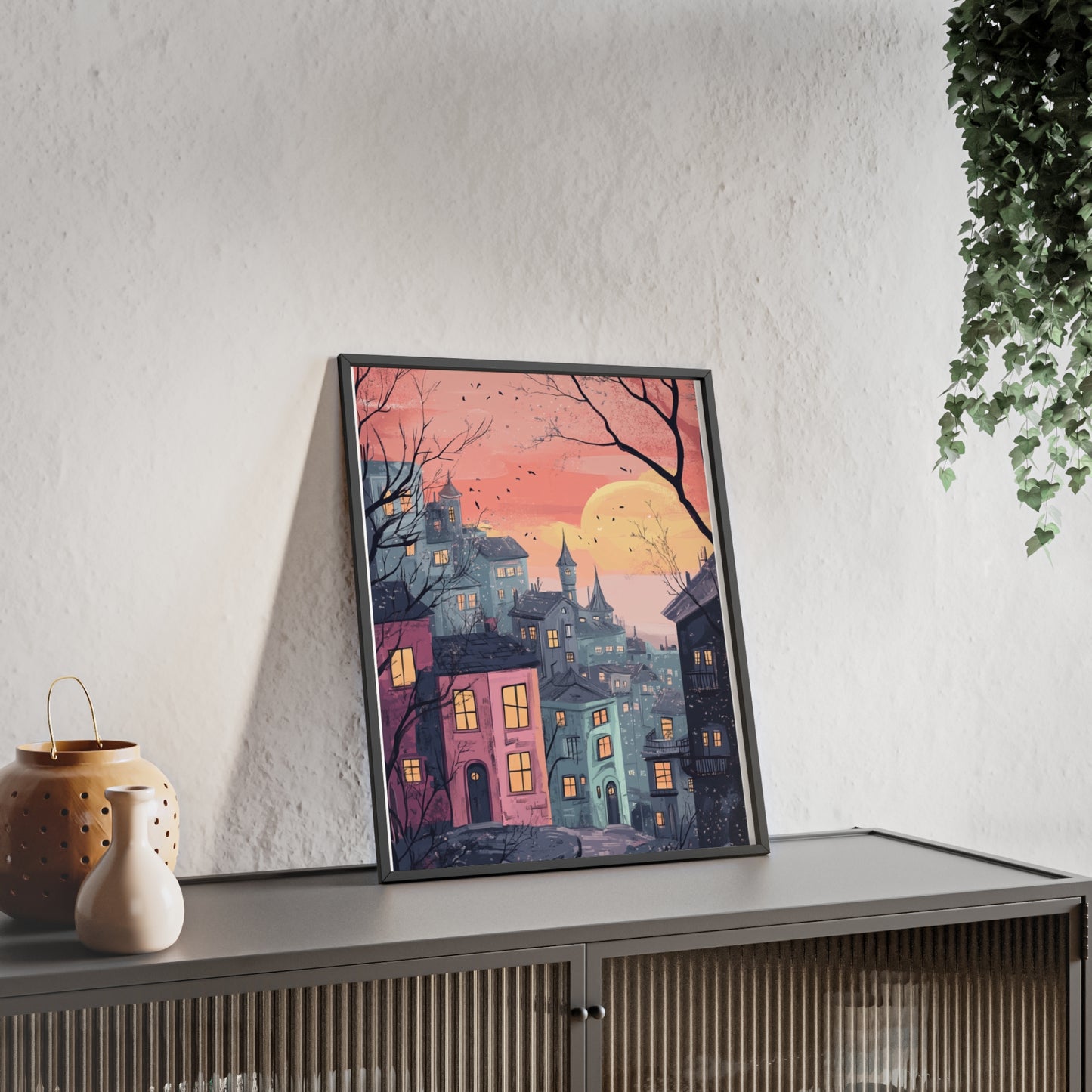 Nachtstimmung über der Stadt