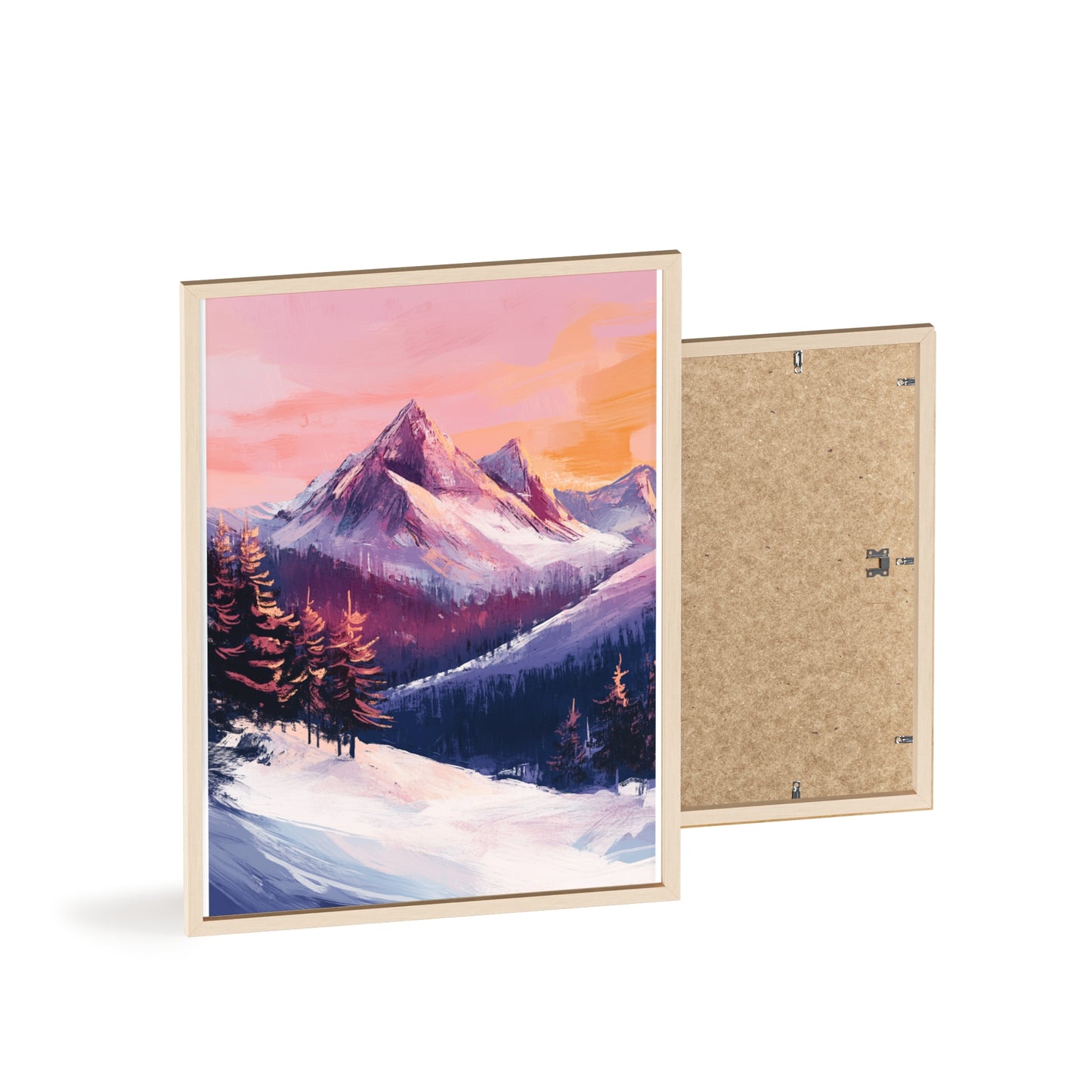 Berglandschaft in gemütlichen Farben