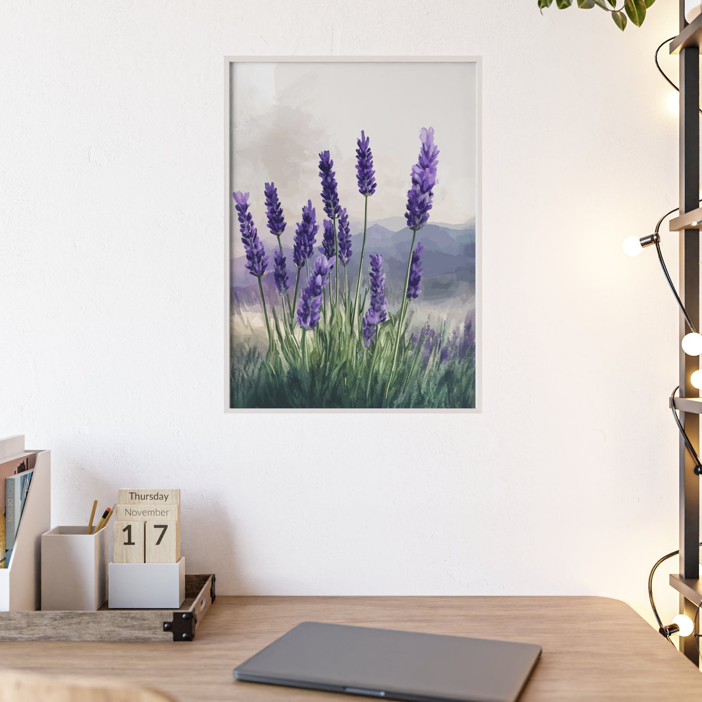 Lavendelblüten in der Wiese