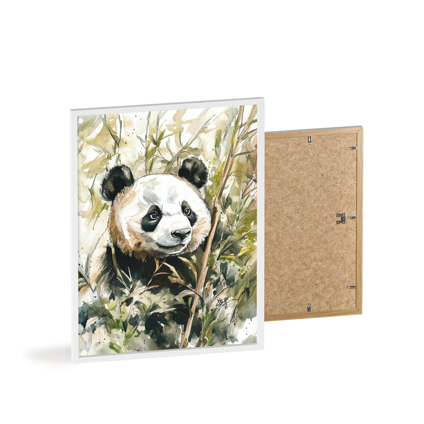 Panda im Wasserfarbenstil