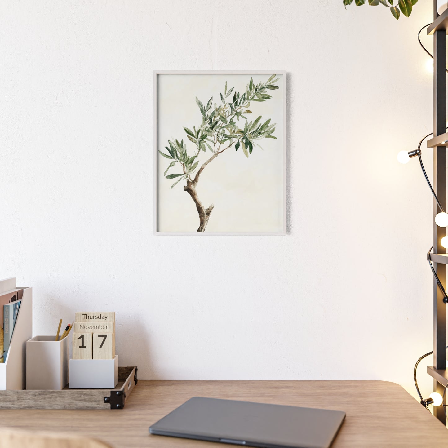 Schlichter Olivenzweig