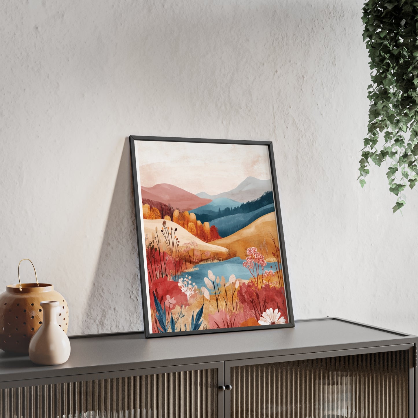 Traumlandschaft in gemütlichen Farben