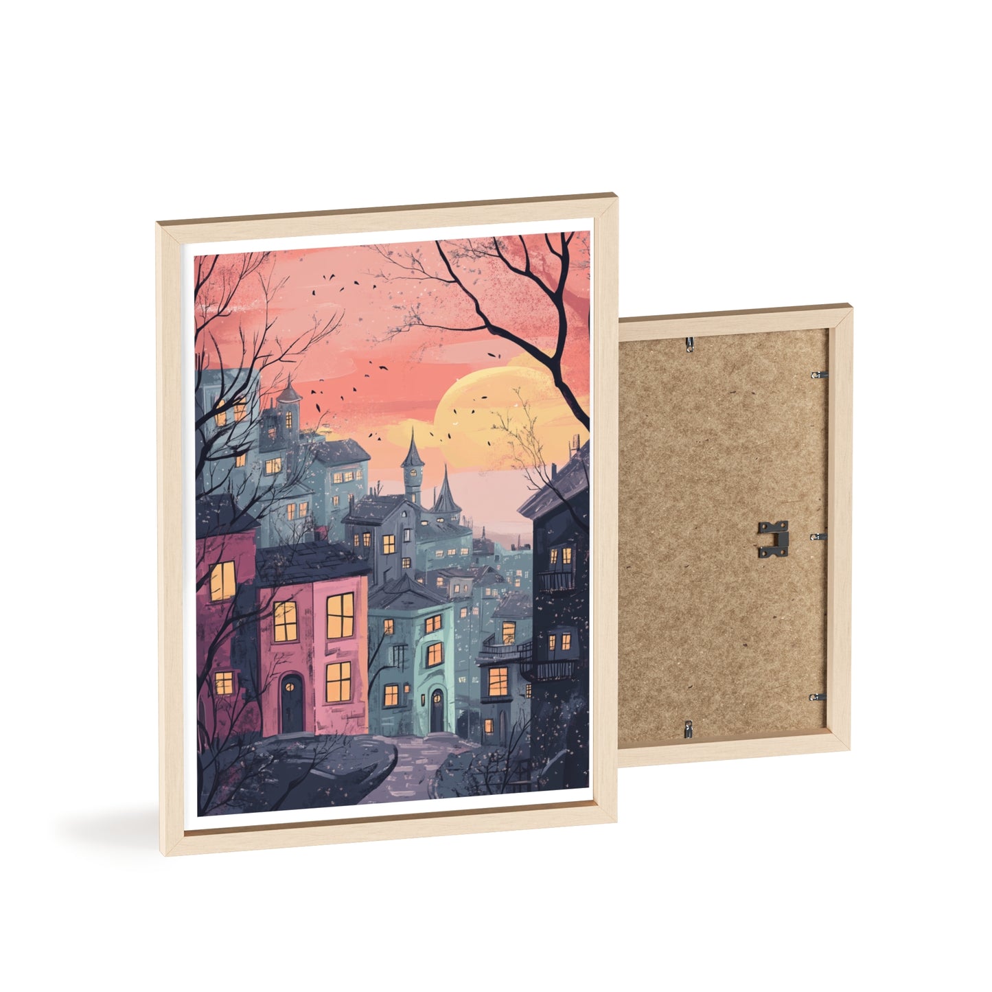 Nachtstimmung über der Stadt