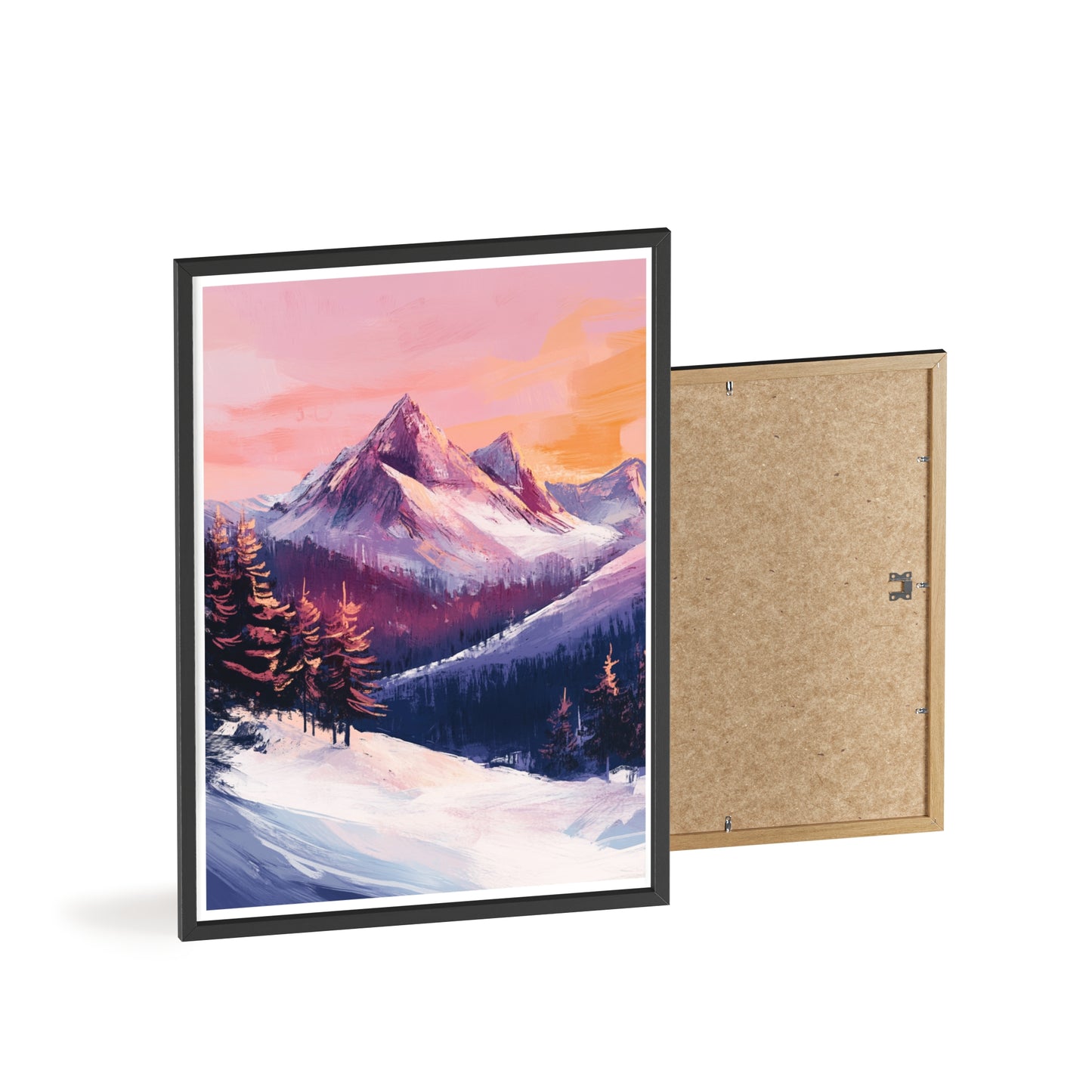 Berglandschaft in gemütlichen Farben