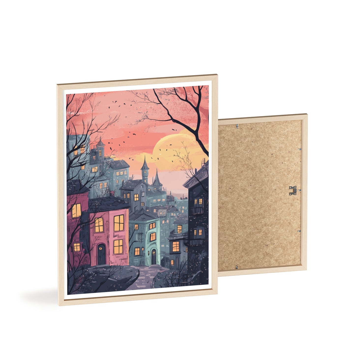 Nachtstimmung über der Stadt