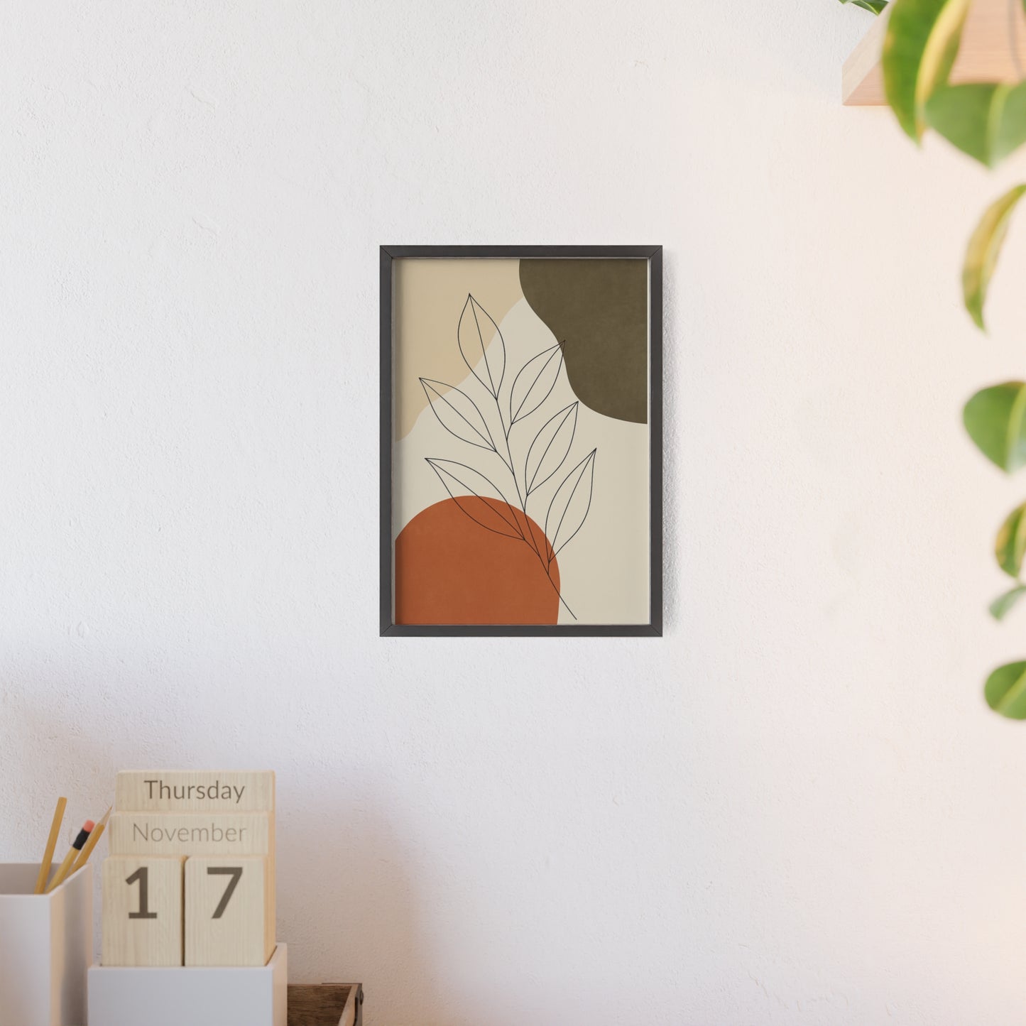 Abstraktes Blätterdesign