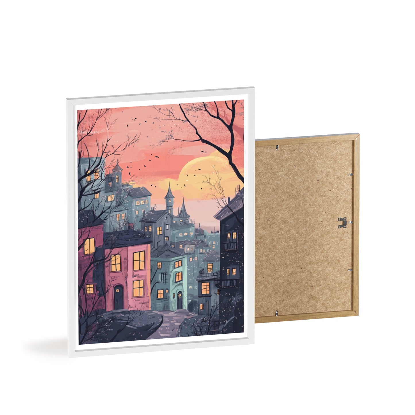 Nachtstimmung über der Stadt