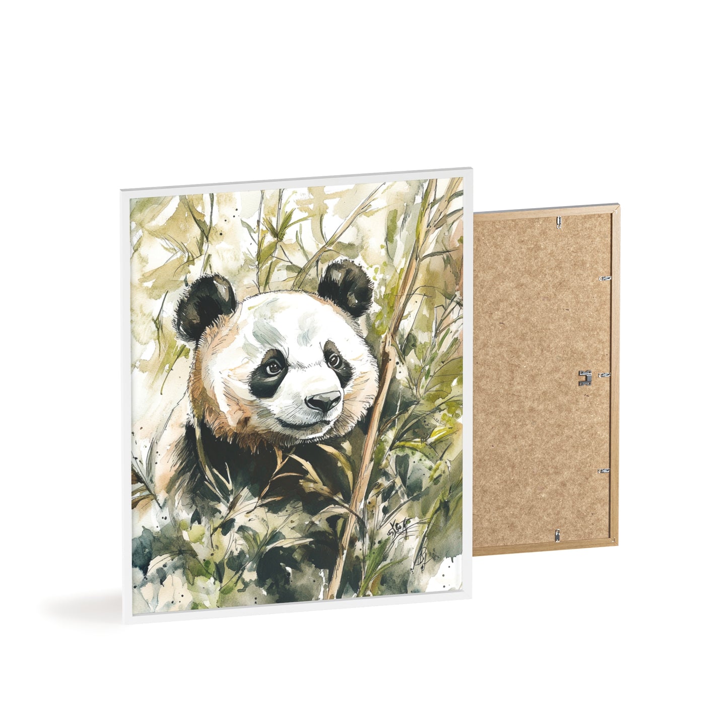 Panda im Wasserfarbenstil