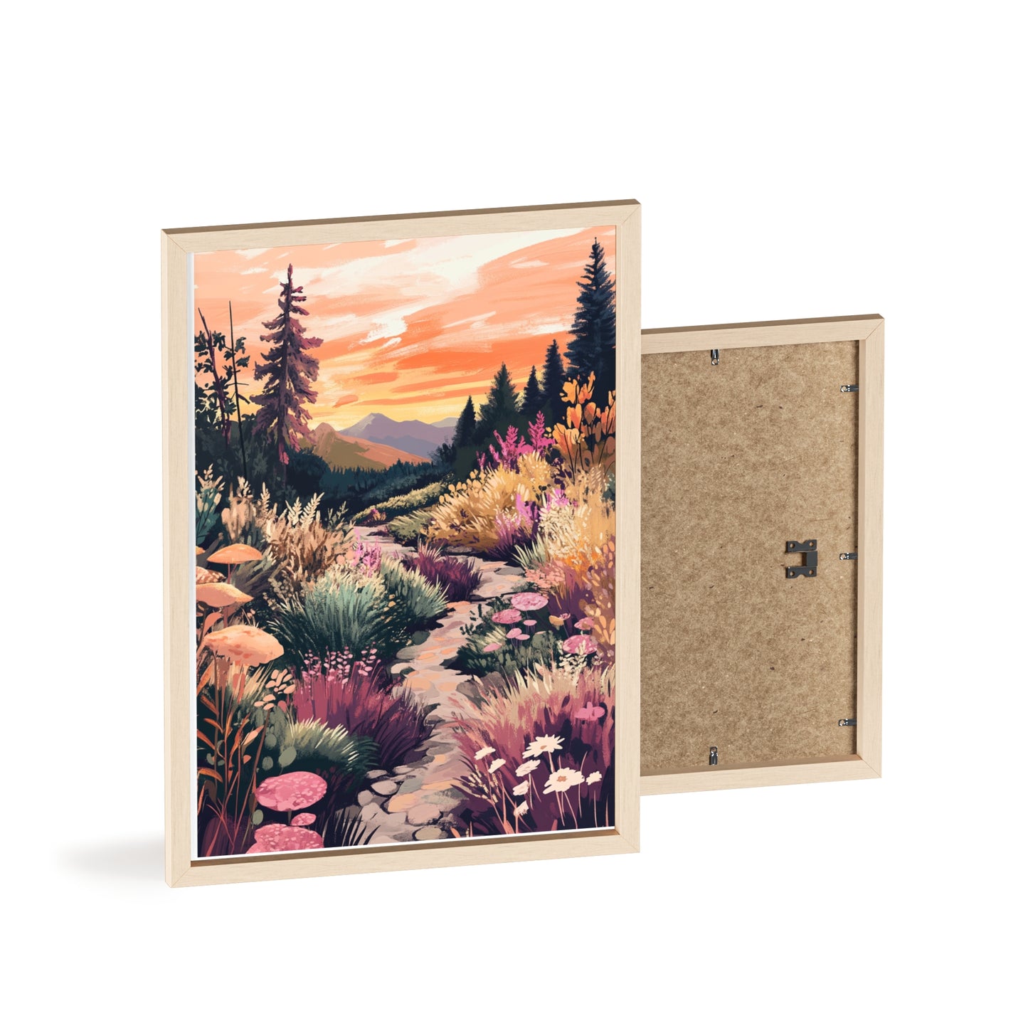 Fantsasielandschaft in traumhaften Farben