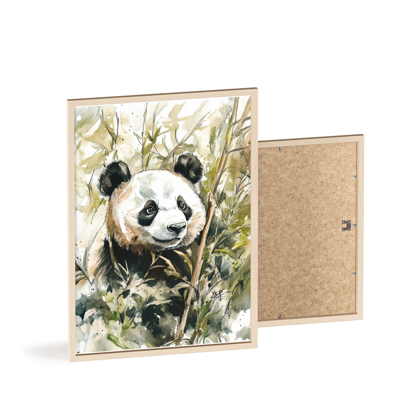 Panda im Wasserfarbenstil