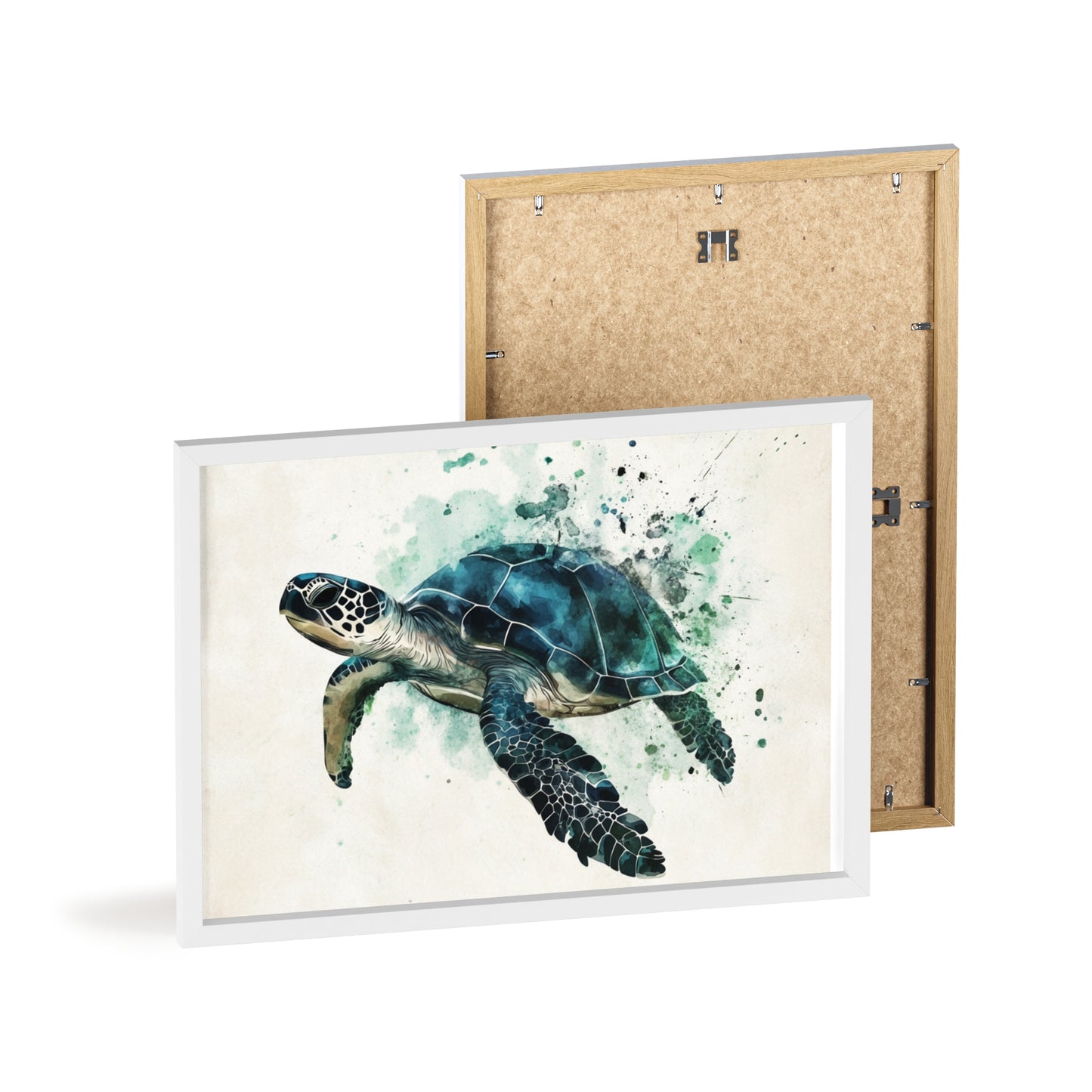 Schildkröte im Wasserfarbenstil