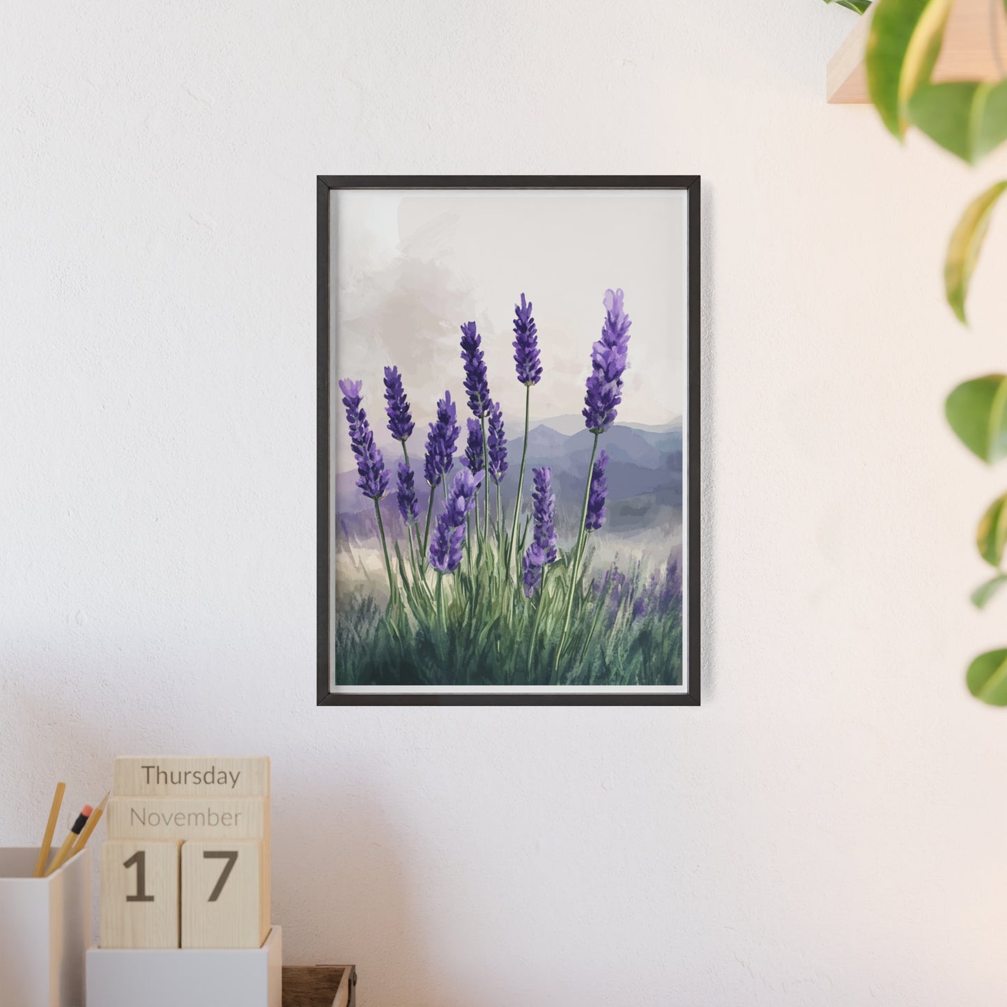 Lavendelblüten in der Wiese