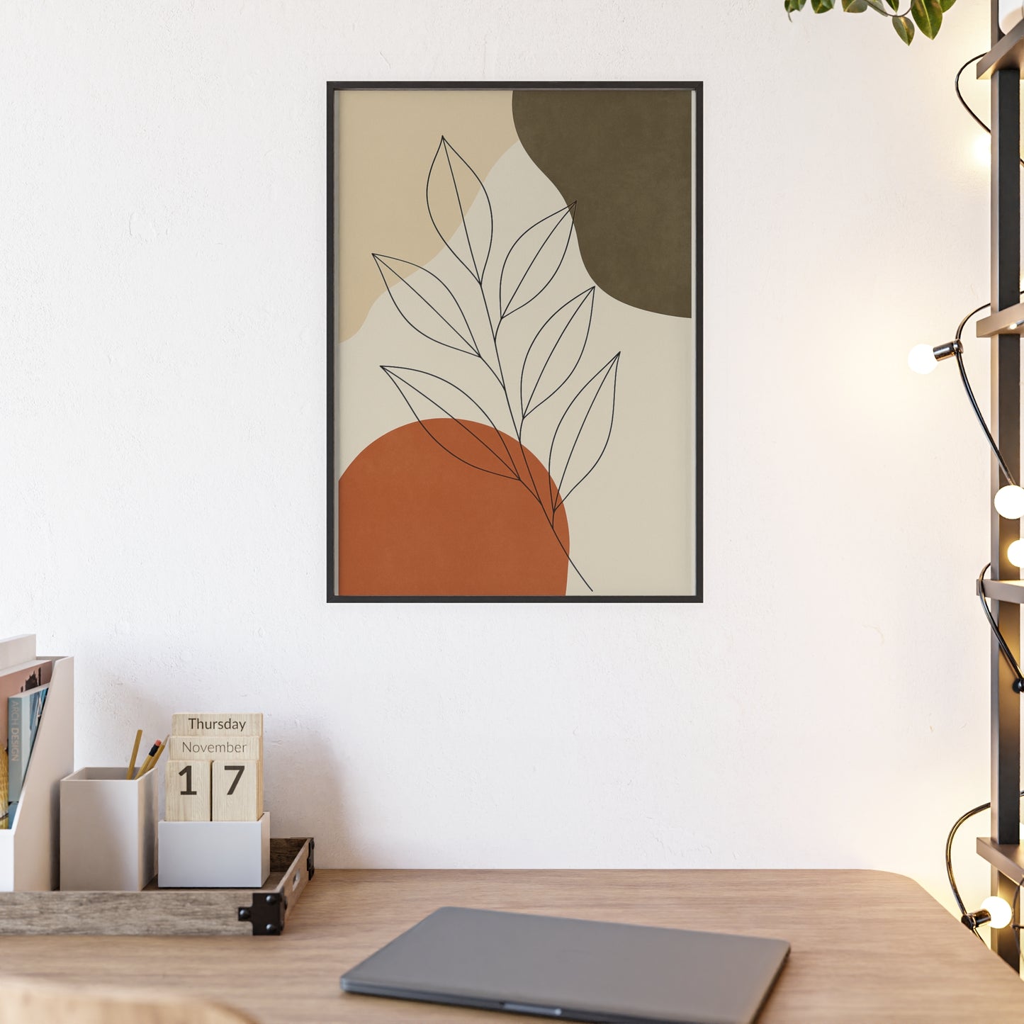 Abstraktes Blätterdesign