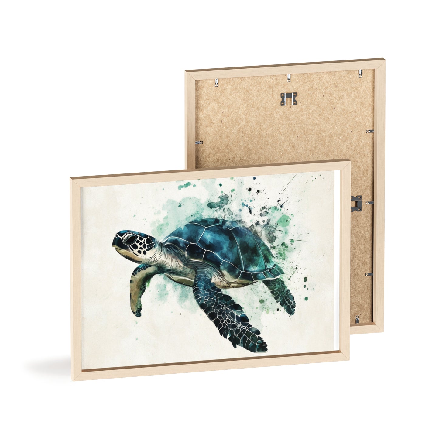 Schildkröte im Wasserfarbenstil