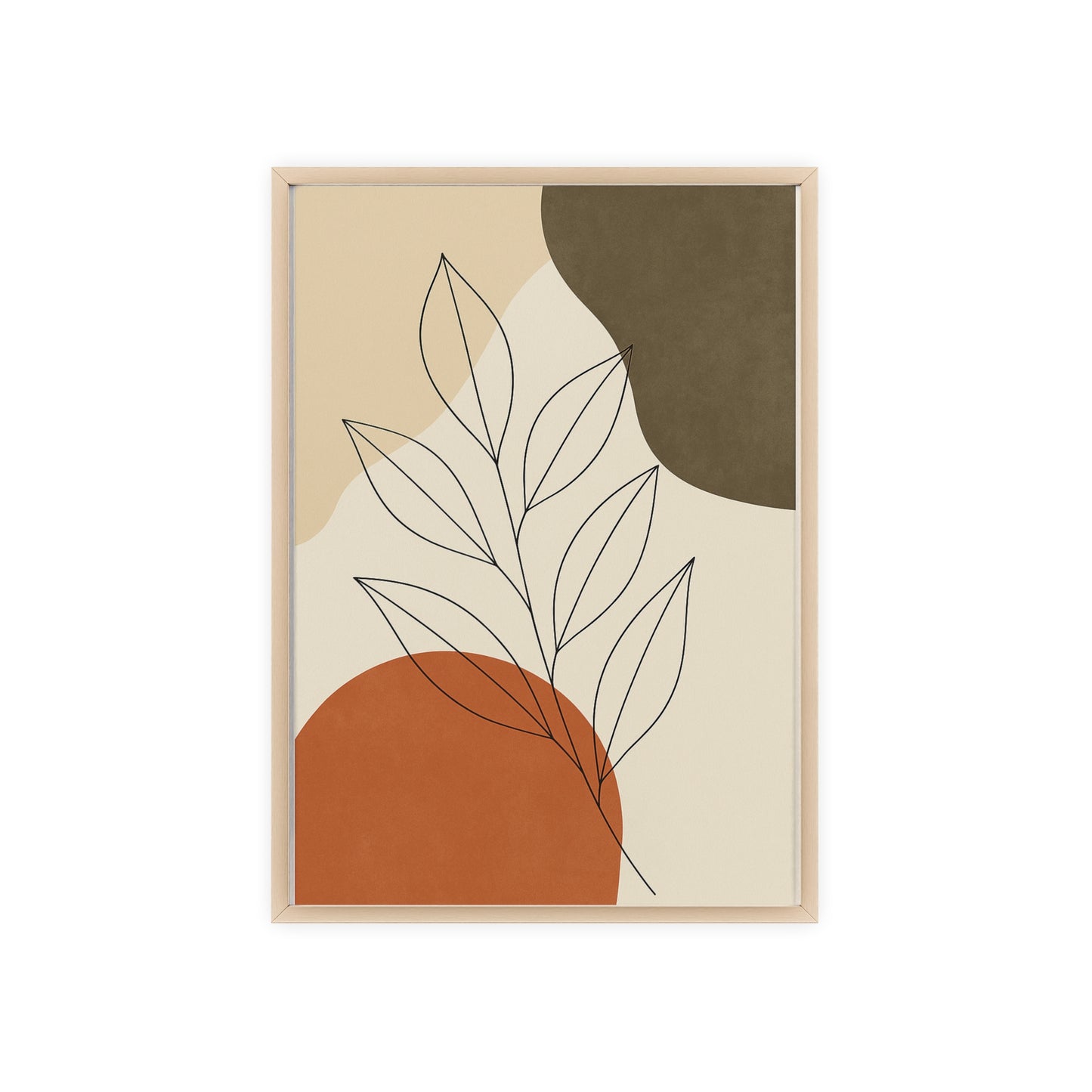 Abstraktes Blätterdesign