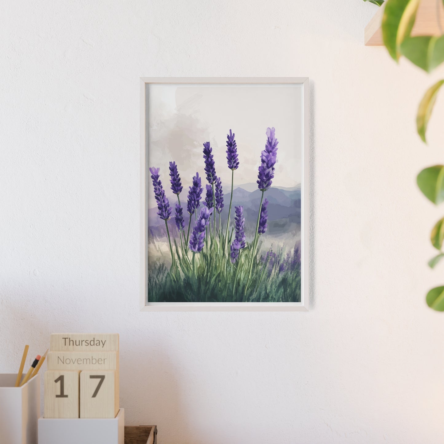 Lavendelblüten in der Wiese