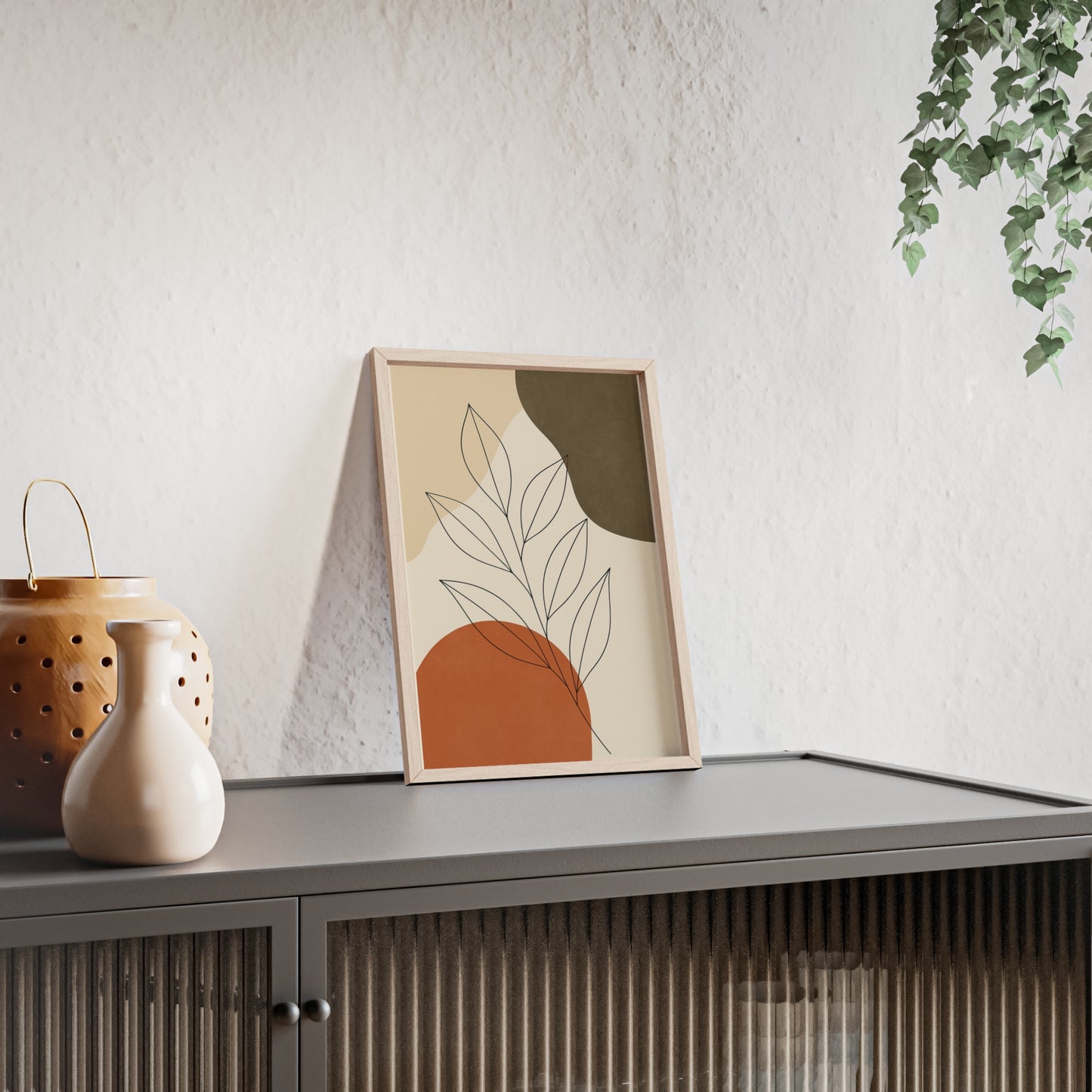 Abstraktes Blätterdesign