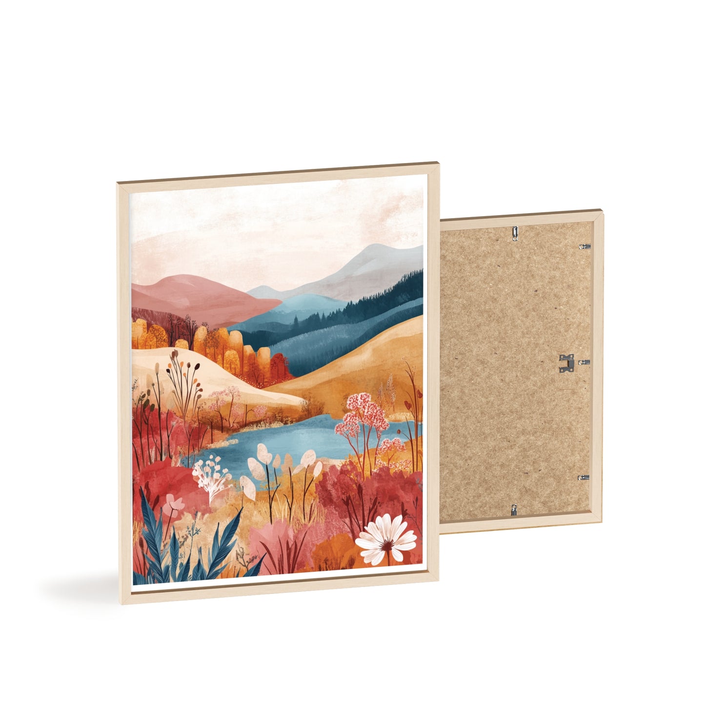 Traumlandschaft in gemütlichen Farben