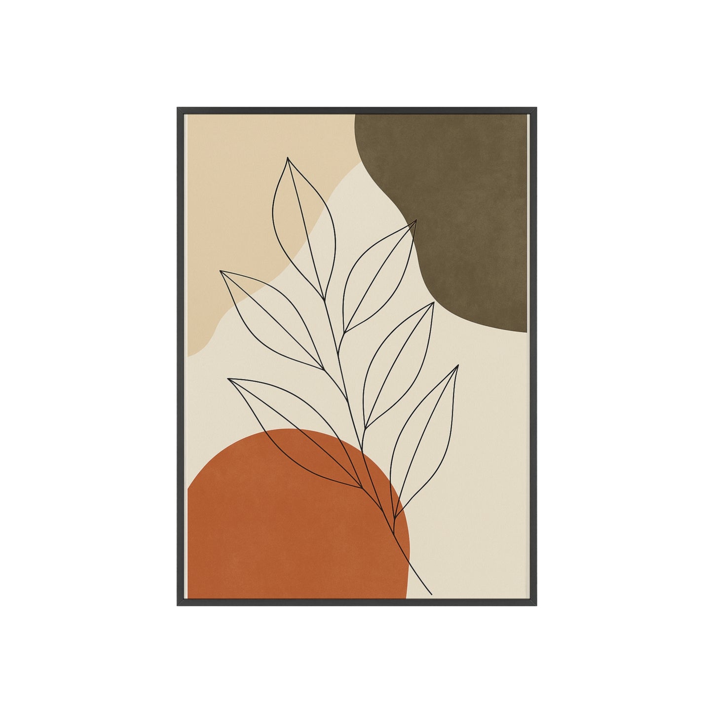 Abstraktes Blätterdesign