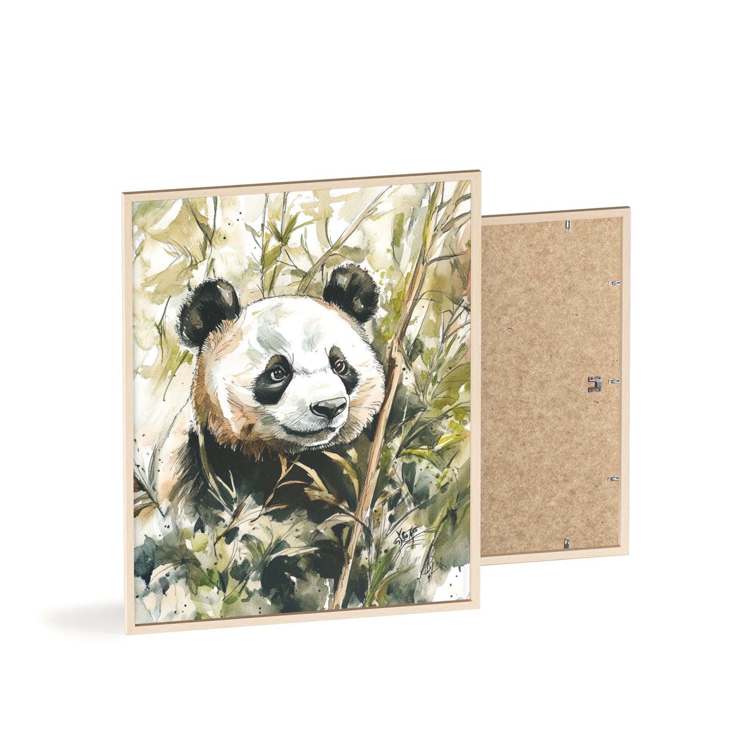 Panda im Wasserfarbenstil