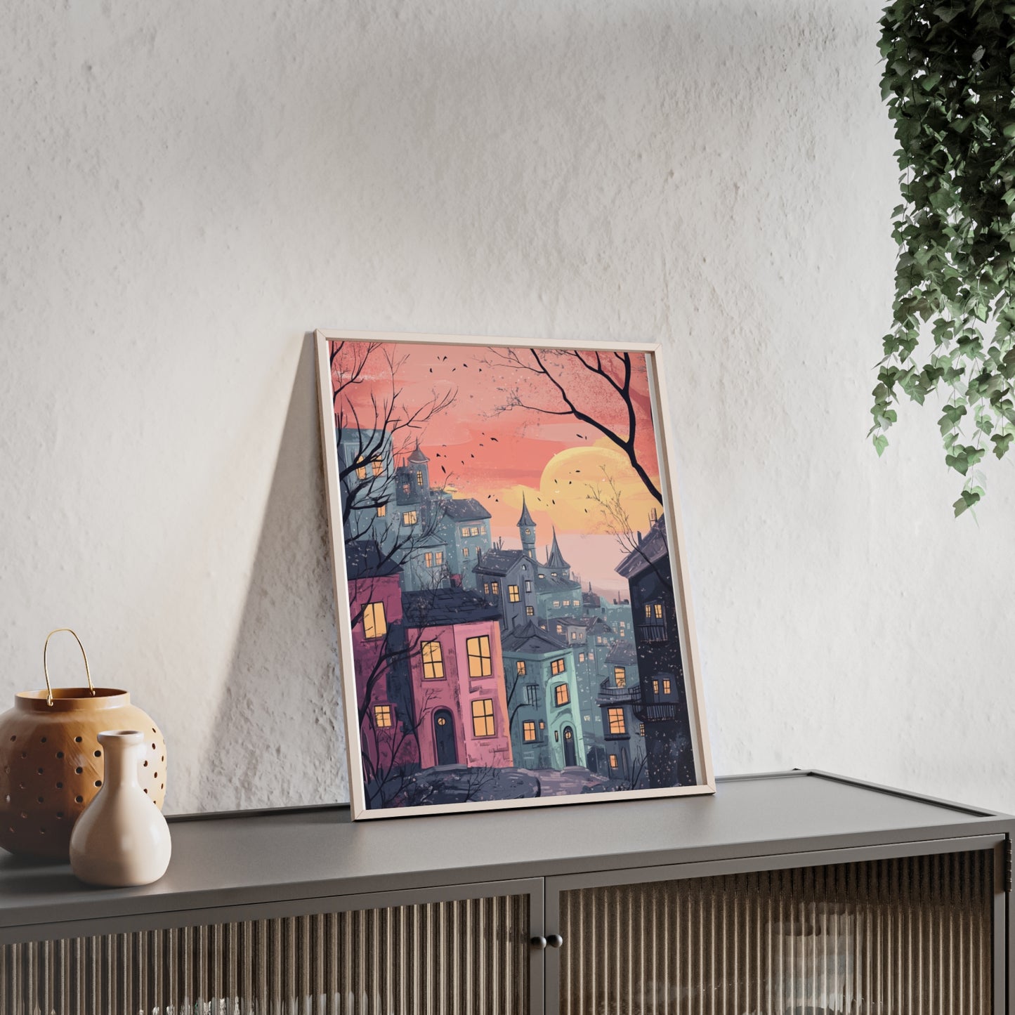 Nachtstimmung über der Stadt