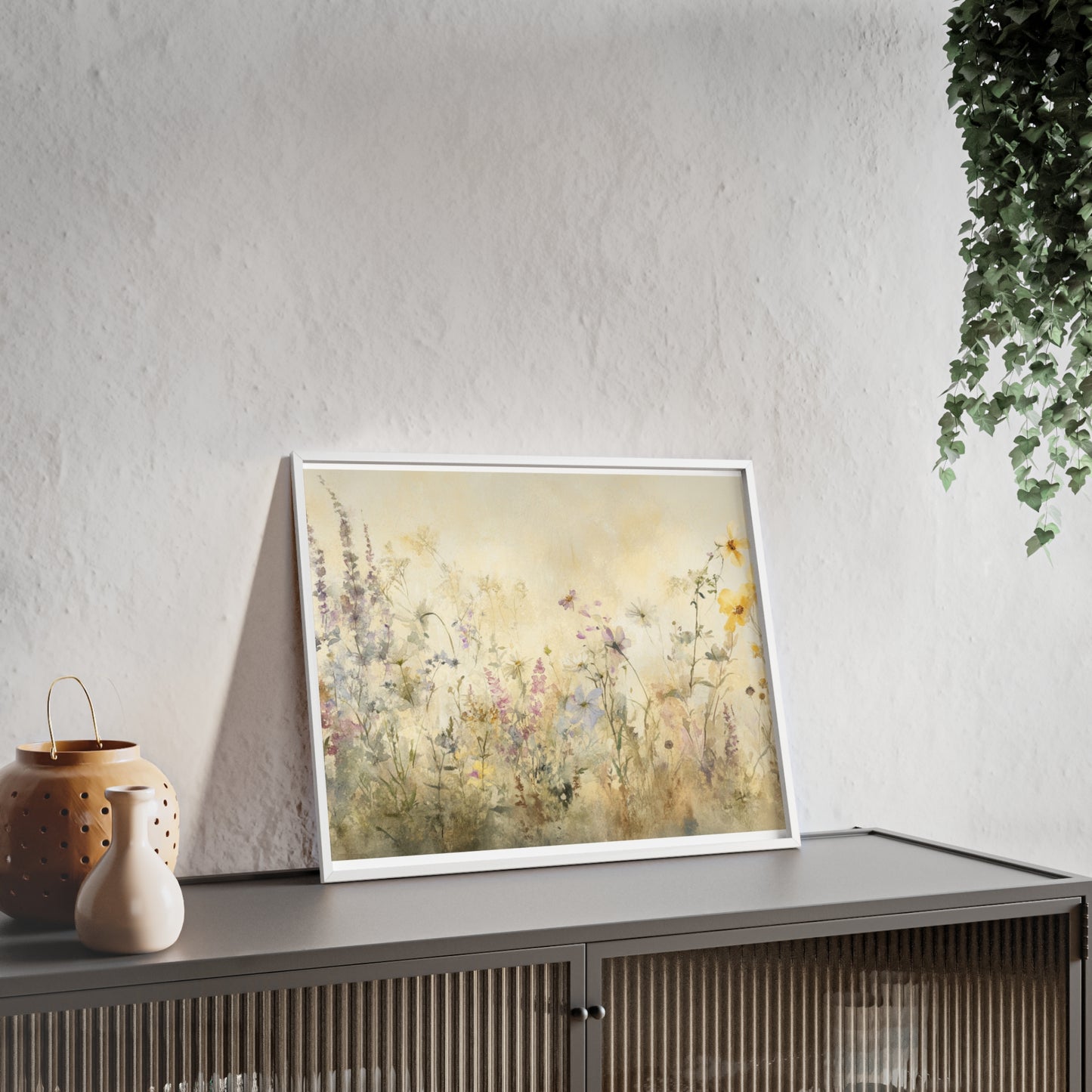 Wildblumen im Wasserfarbenstil