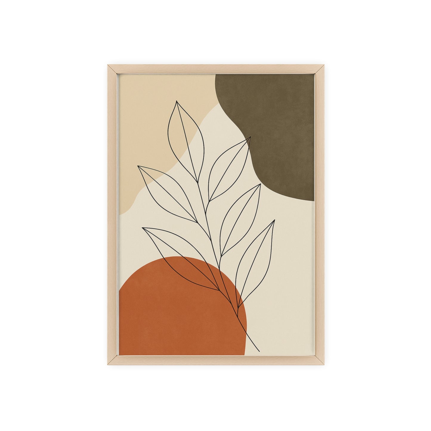 Abstraktes Blätterdesign