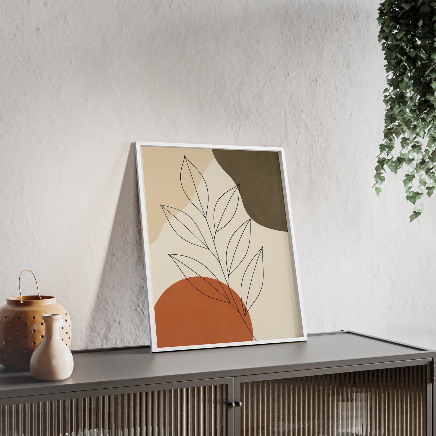 Abstraktes Blätterdesign