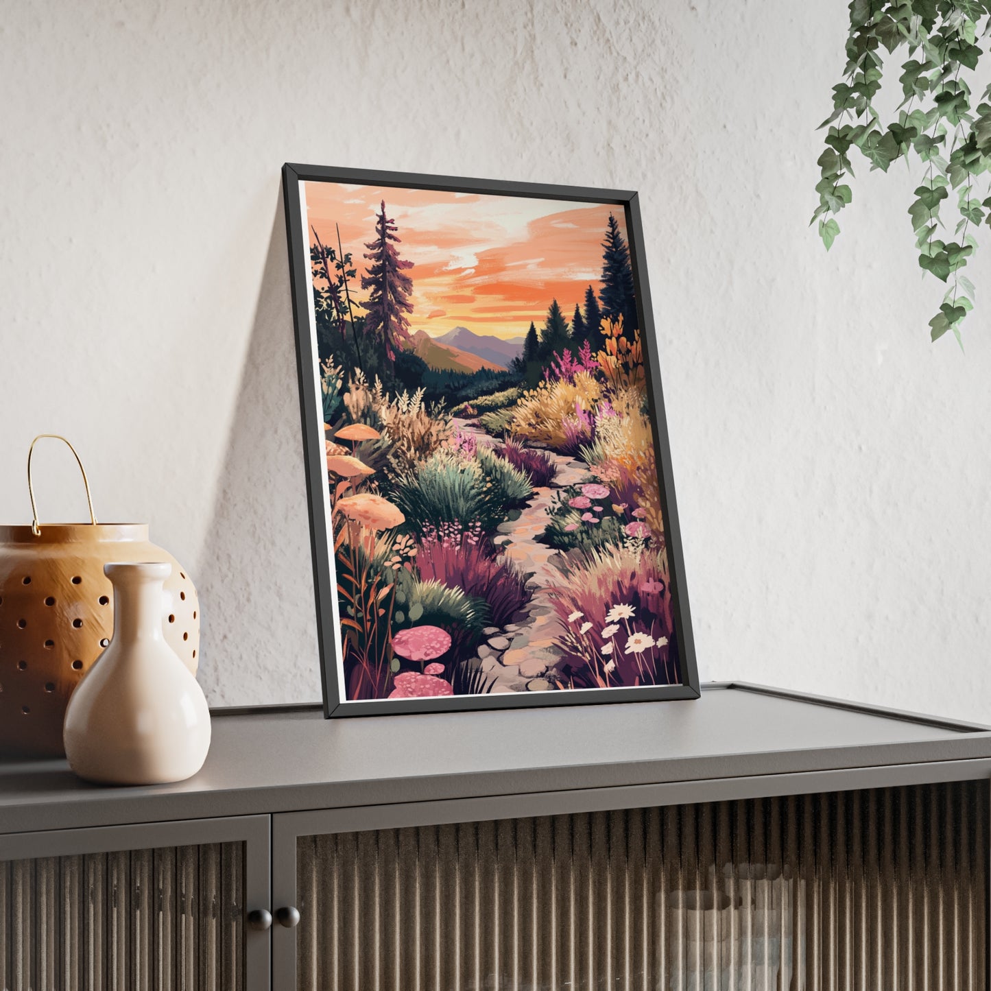 Fantsasielandschaft in traumhaften Farben