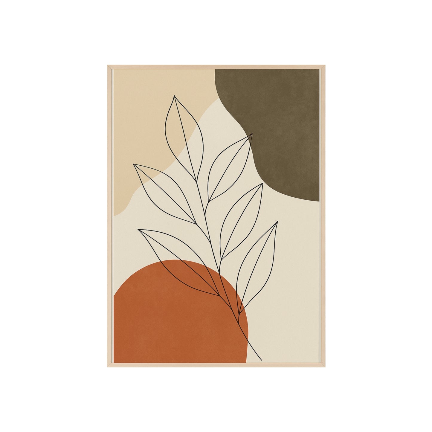 Abstraktes Blätterdesign