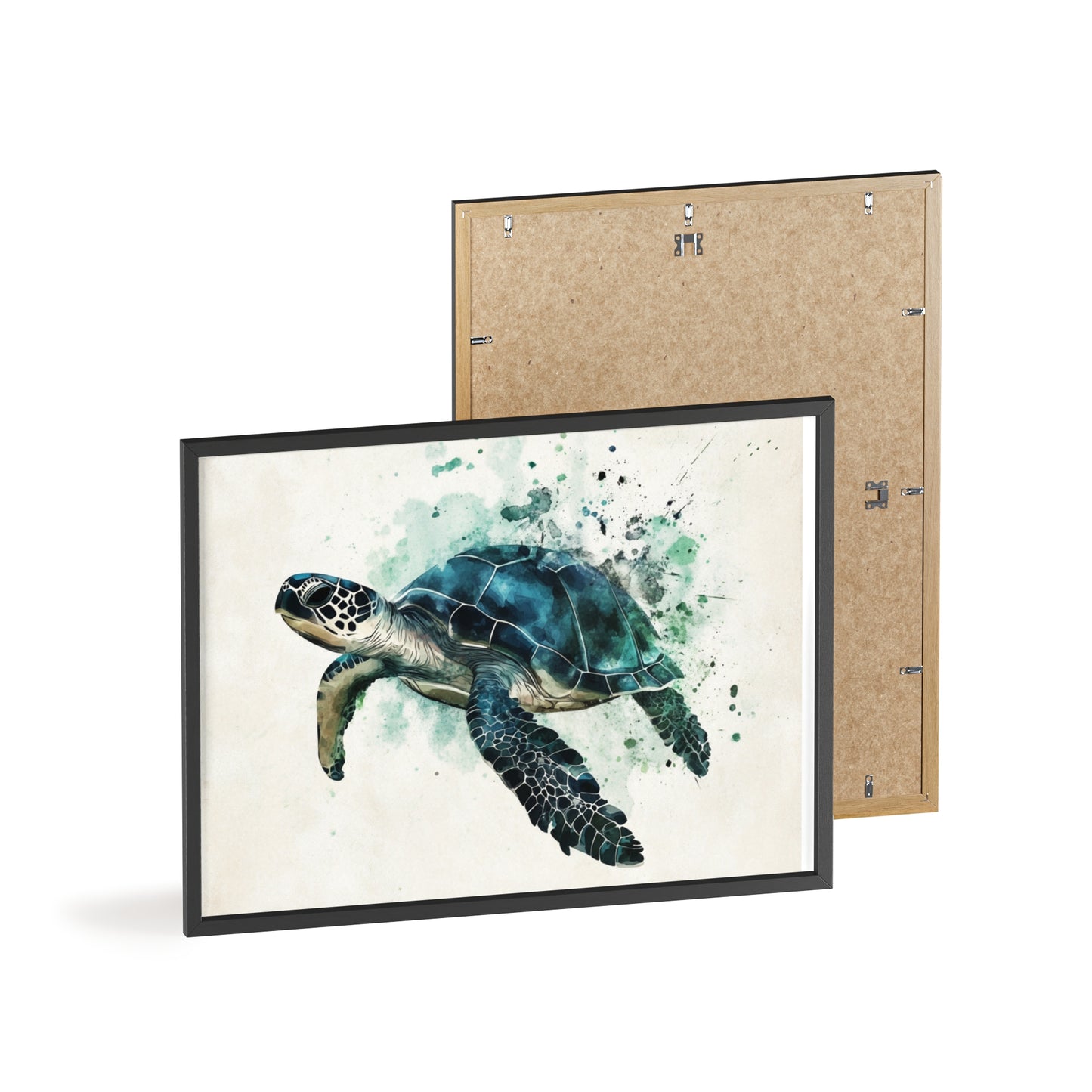 Schildkröte im Wasserfarbenstil