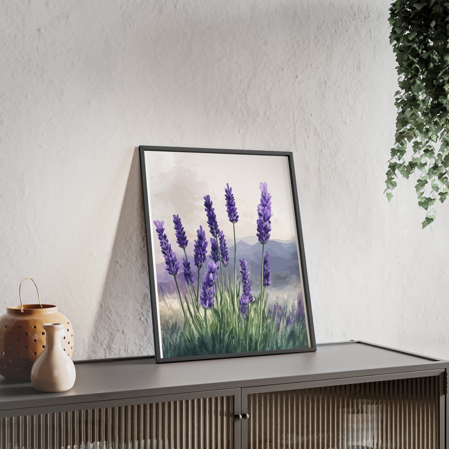 Lavendelblüten in der Wiese