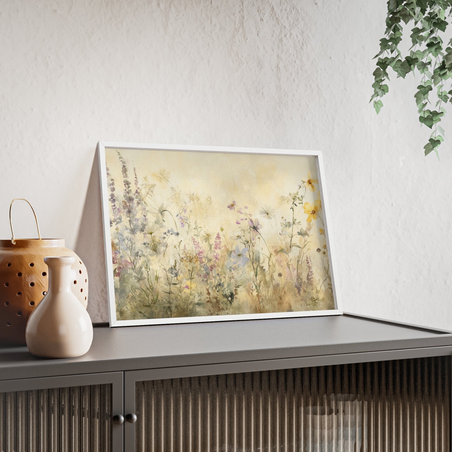 Wildblumen im Wasserfarbenstil